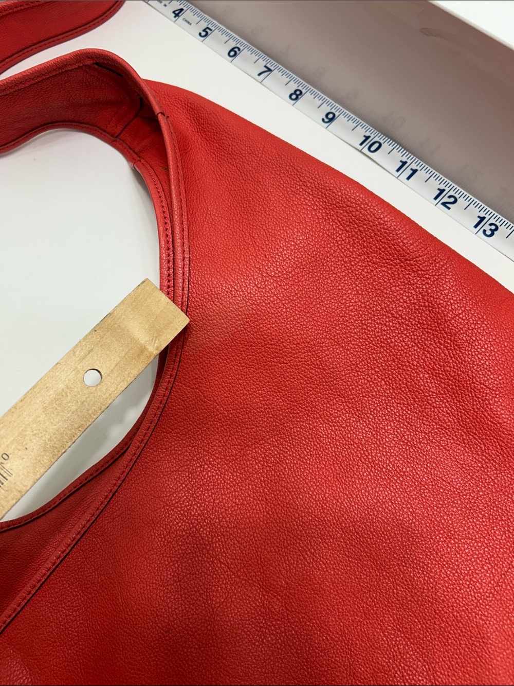 Coach 27925 Reissue Bleeker Bonnie Cashin Leather Coral Sling Crossbody - Picture 8 of 9